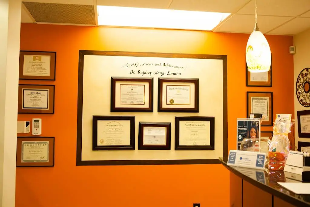Sandhu DDS - Professional dental clinic exterior with modern facilities