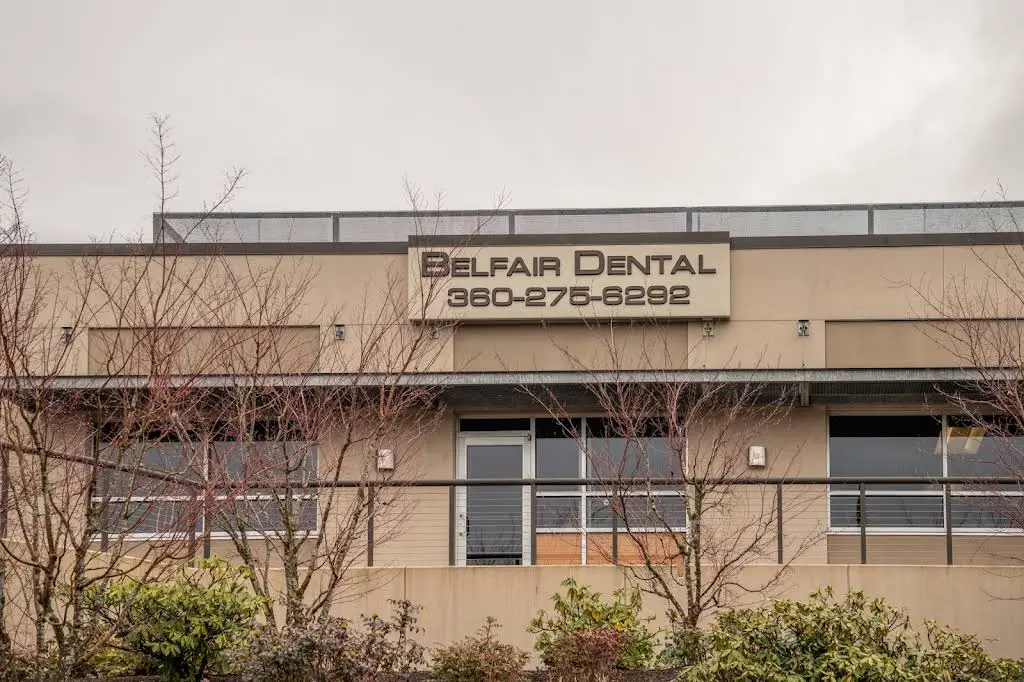Belfair Dental - Professional dental clinic exterior with modern facilities