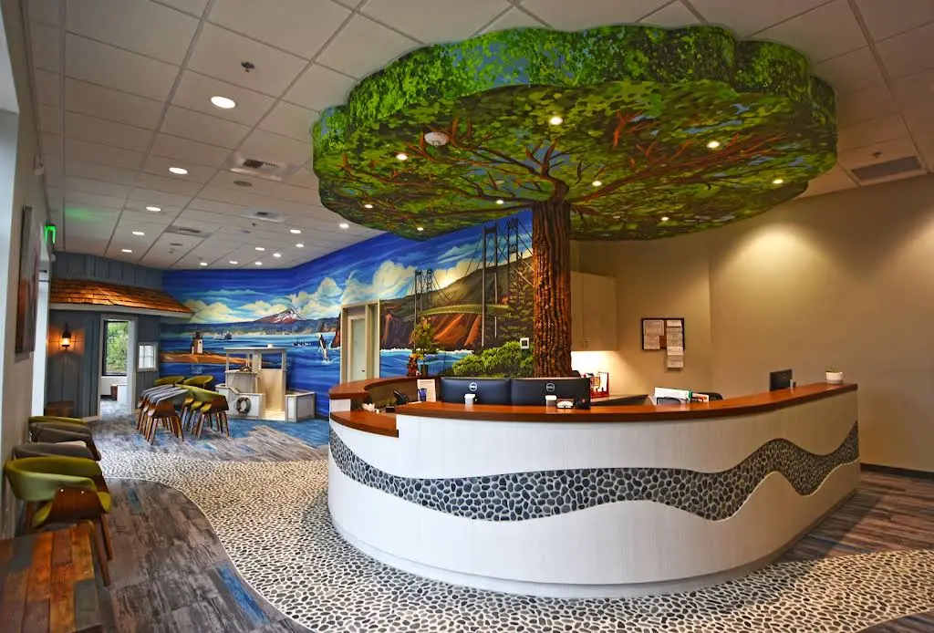 The Kids' Dentist Gig Harbor - Professional dental clinic exterior with modern facilities