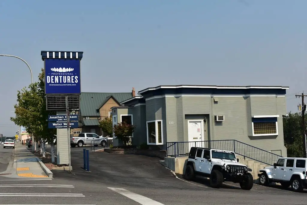 Professional Dentures - Professional dental clinic exterior with modern facilities