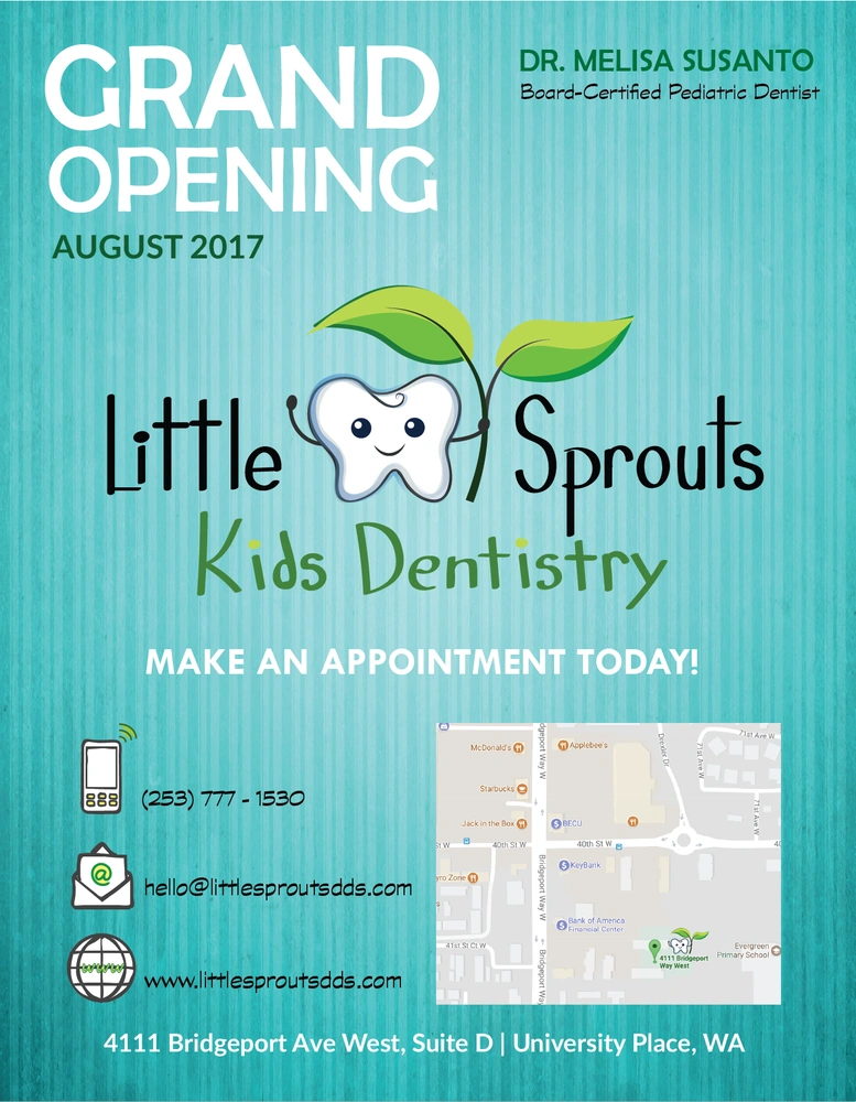 Little Sprouts Kids Dentistry - Professional dental clinic exterior with modern facilities