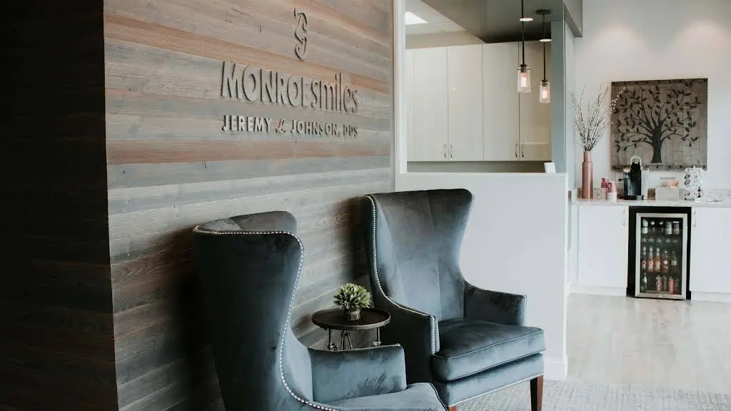 Monroe Smiles - Professional dental clinic exterior with modern facilities