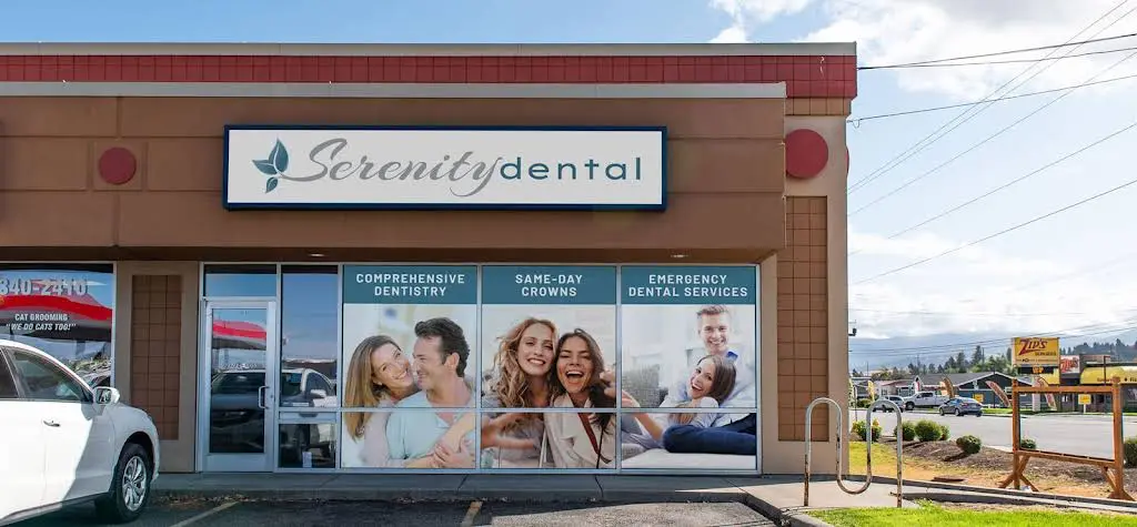 Serenity Dental - Professional dental clinic exterior with modern facilities