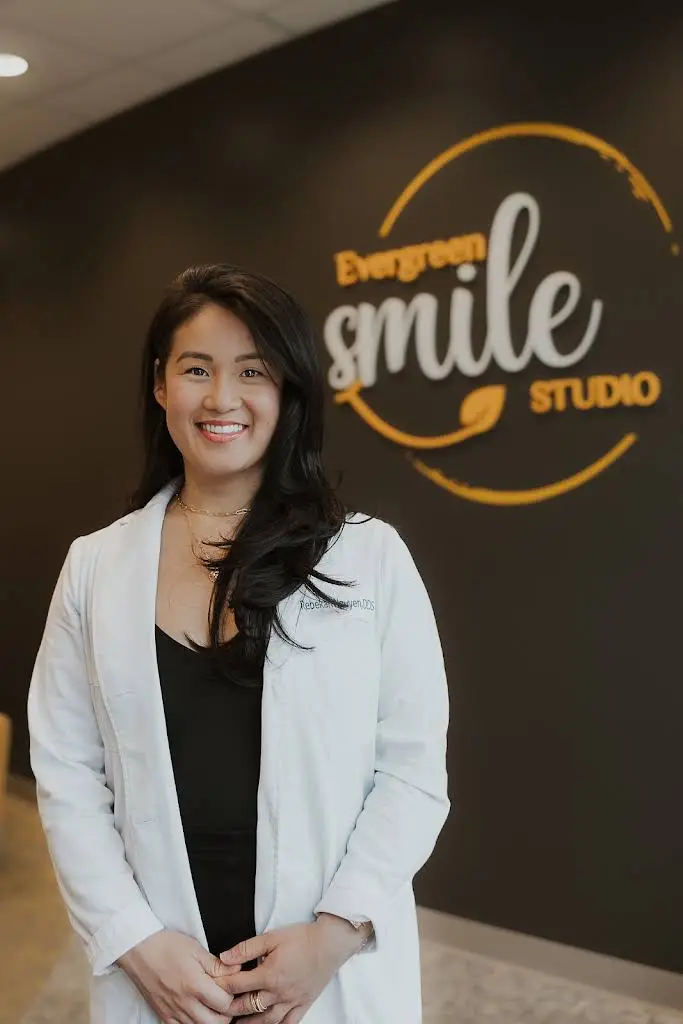 Evergreen Smile Studio - Professional dental clinic exterior with modern facilities