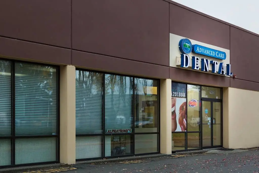 Advanced Care Dental - Professional dental clinic exterior with modern facilities