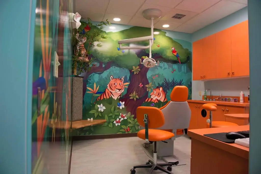 Pediatric Dentistry & Orthodontics - Professional dental clinic exterior with modern facilities