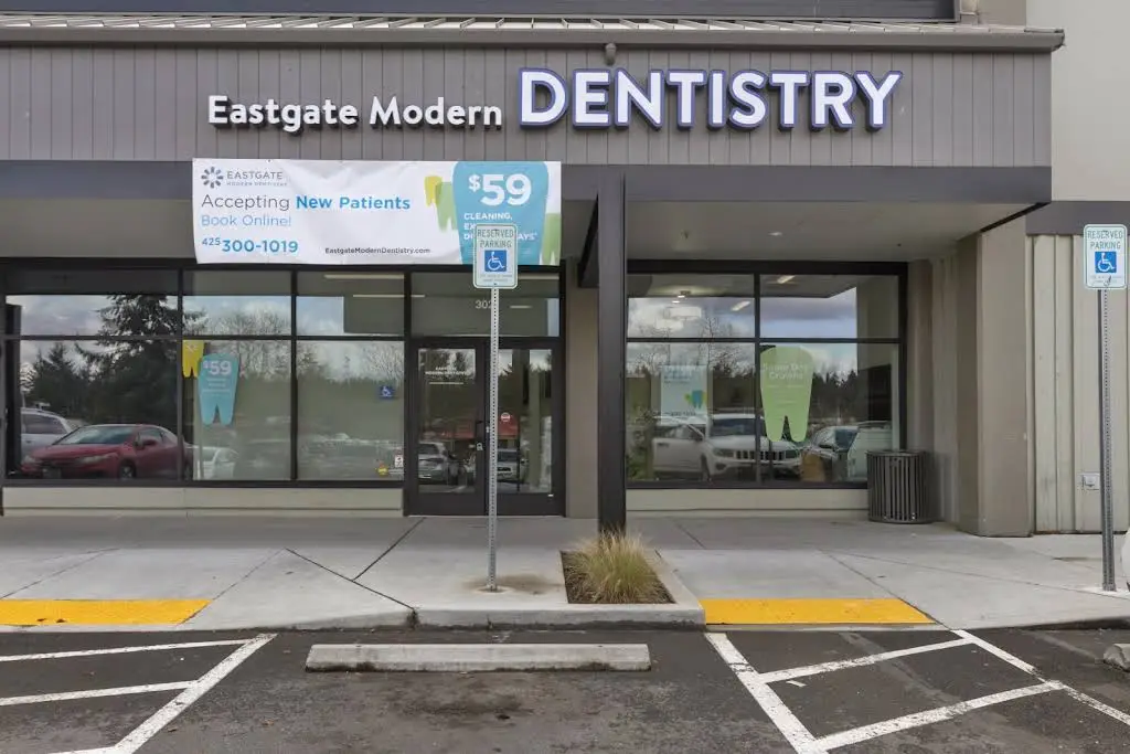 Eastgate Modern Dentistry - Professional dental clinic exterior with modern facilities
