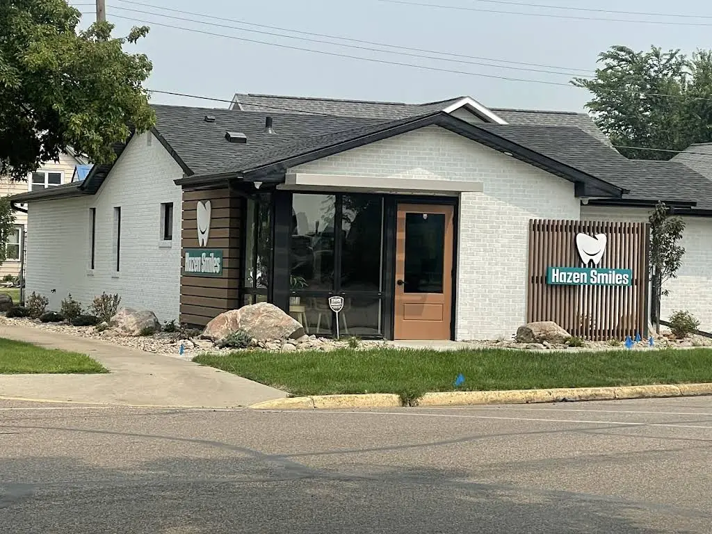 Hazen Smiles - Professional dental clinic exterior with modern facilities