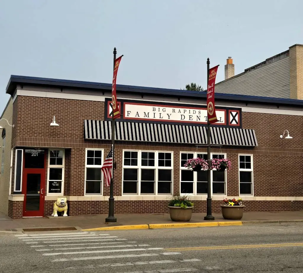 Big Rapids Family Dental - Professional dental clinic exterior with modern facilities