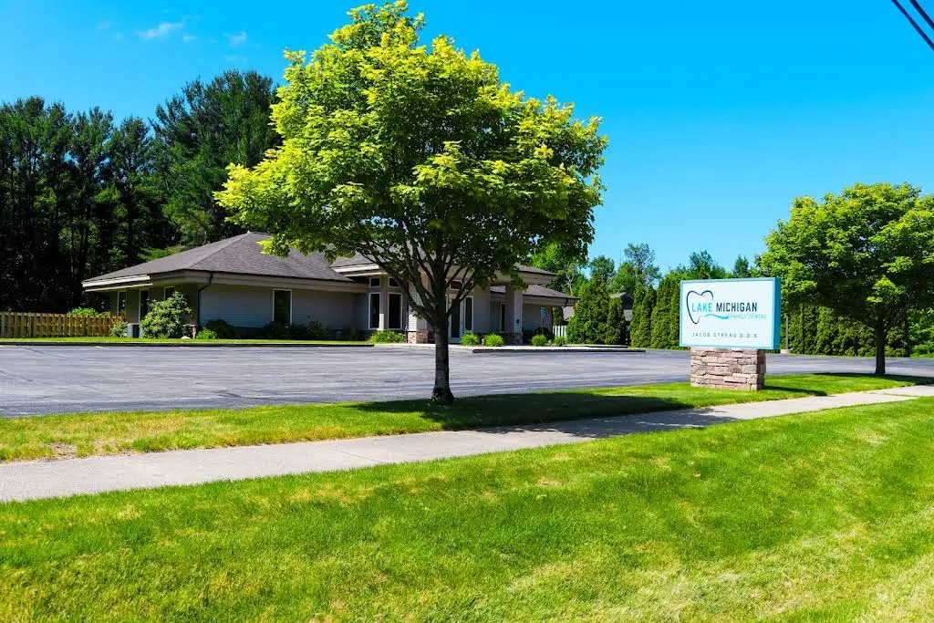 Lake Michigan Family Dental - Professional dental clinic exterior with modern facilities