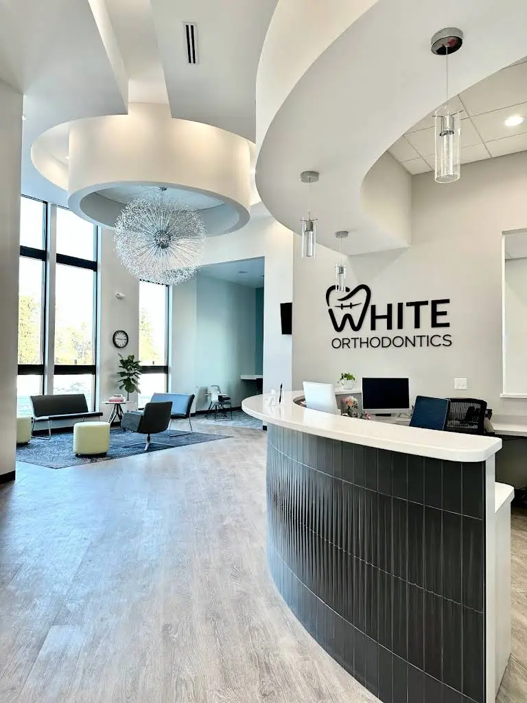 White Orthodontics - Professional dental clinic exterior with modern facilities