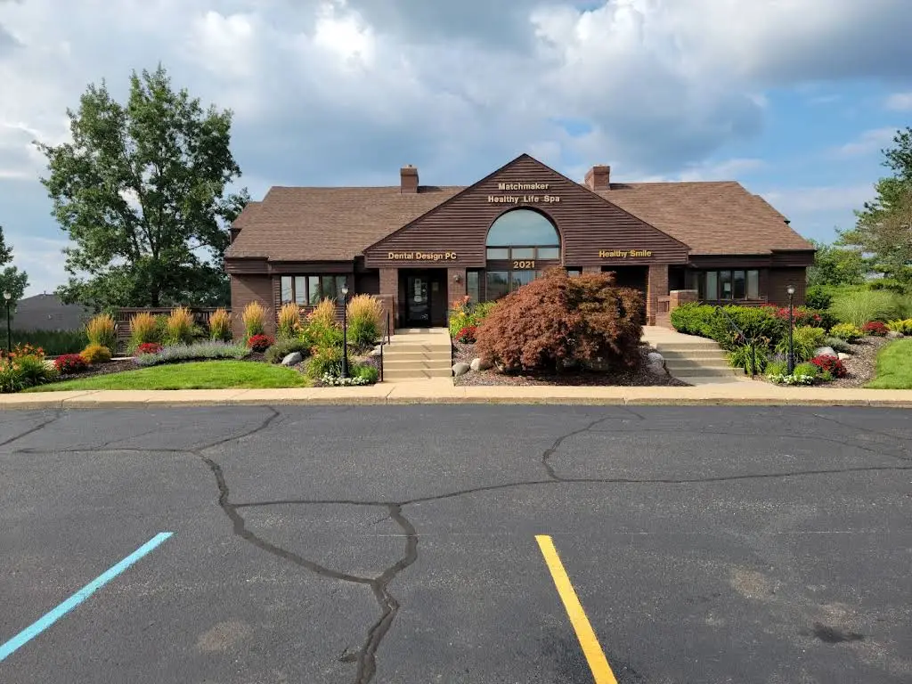 Dental Design PC - Professional dental clinic exterior with modern facilities