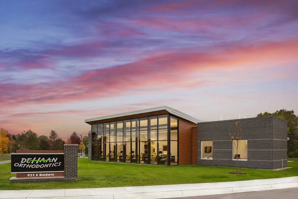 DeHaan Orthodontics - Professional dental clinic exterior with modern facilities