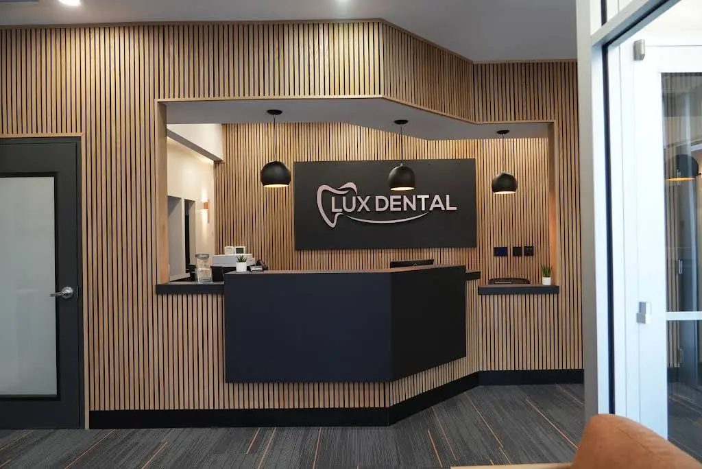 Lux Dental Family & Emergency Dentistry - Professional dental clinic exterior with modern facilities