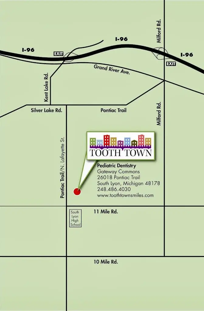 Tooth Town Pediatric Dentistry - Professional dental clinic exterior with modern facilities