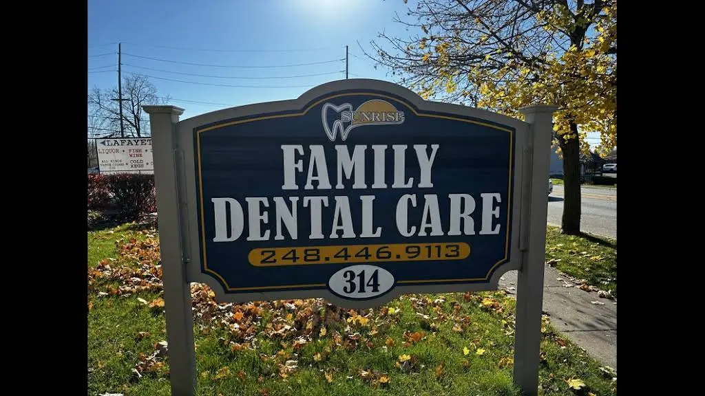 Sunrise Family Dental Care - Professional dental clinic exterior with modern facilities