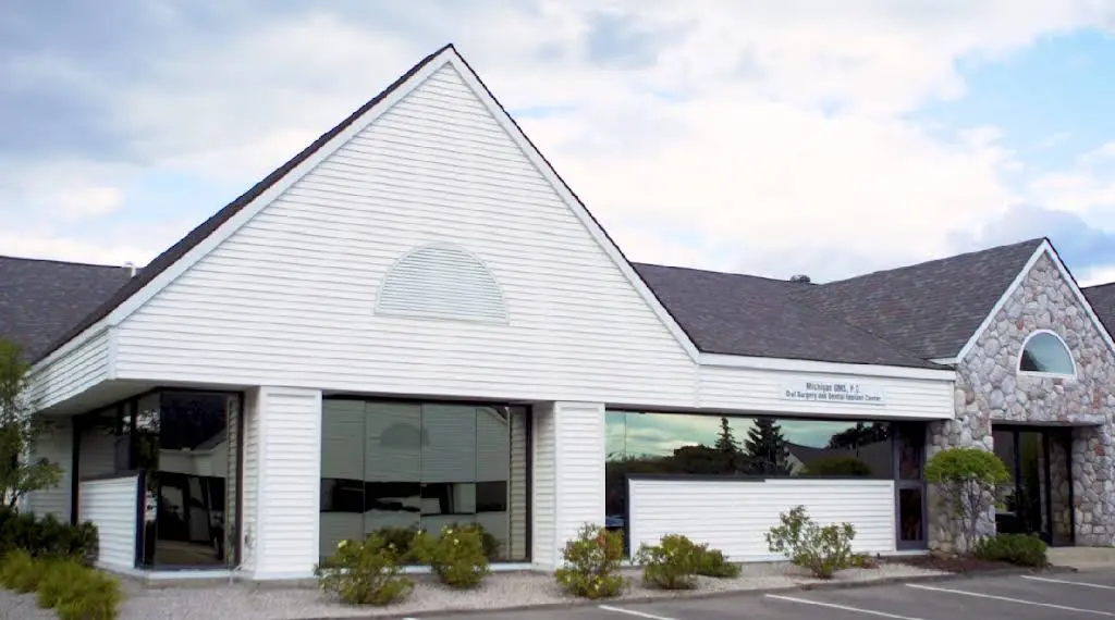 Michigan OMS - Professional dental clinic exterior with modern facilities