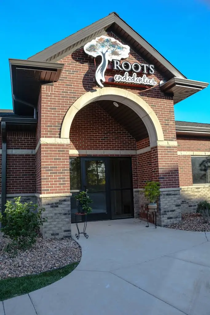 Roots Endodontics - Professional dental clinic exterior with modern facilities