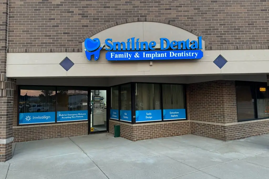 Smiline Dental - Professional dental clinic exterior with modern facilities