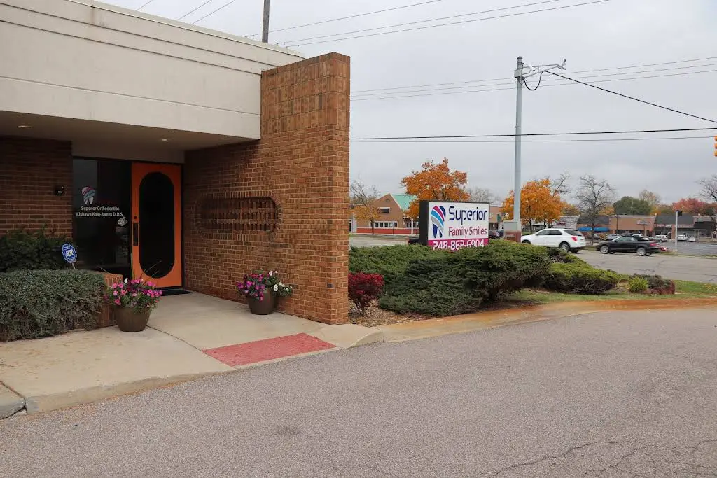 Superior Orthodontics - Professional dental clinic exterior with modern facilities