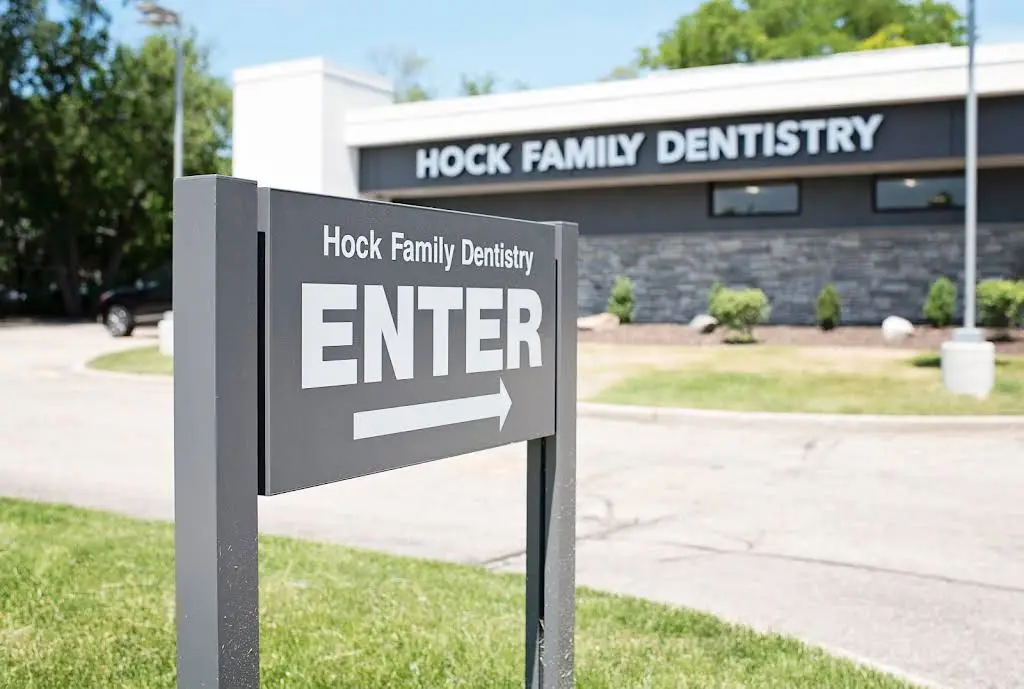 Hock Family Dentistry - Professional dental clinic exterior with modern facilities