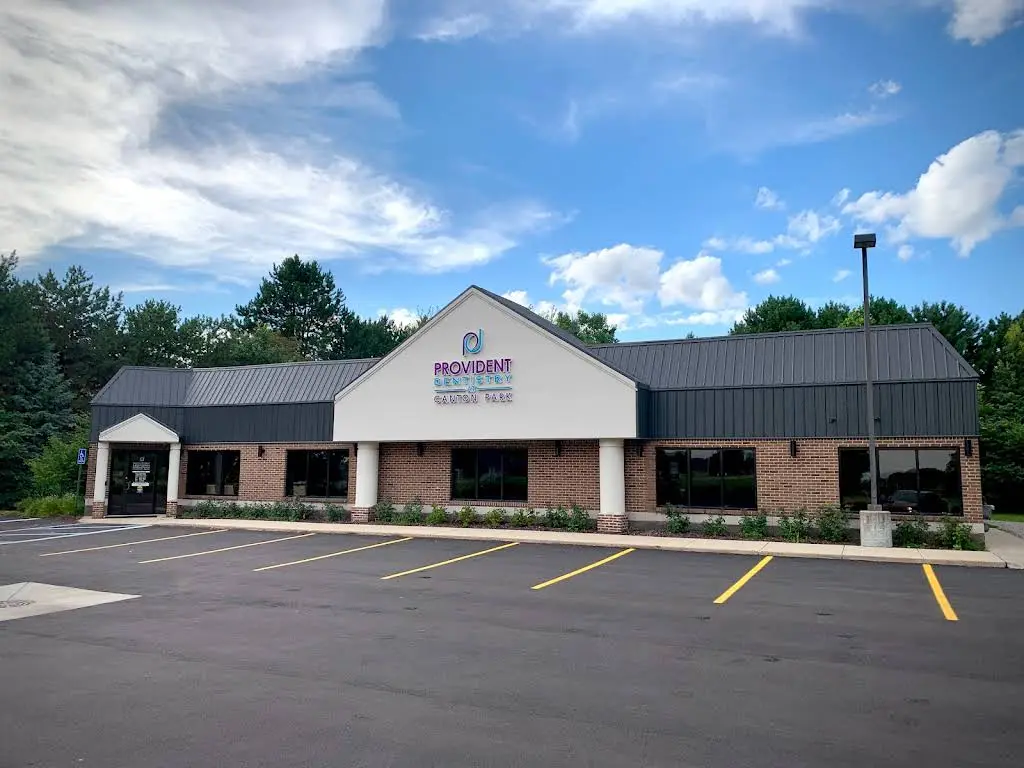 Provident Dentistry at Canton Park - Professional dental clinic exterior with modern facilities