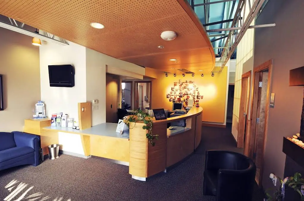 Dental Care Innovations - Professional dental clinic exterior with modern facilities