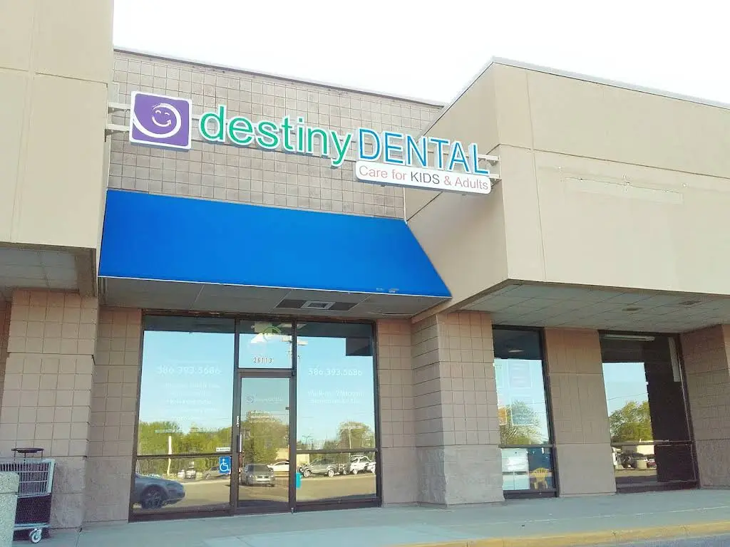 Destiny Dental - Warren - Professional dental clinic exterior with modern facilities