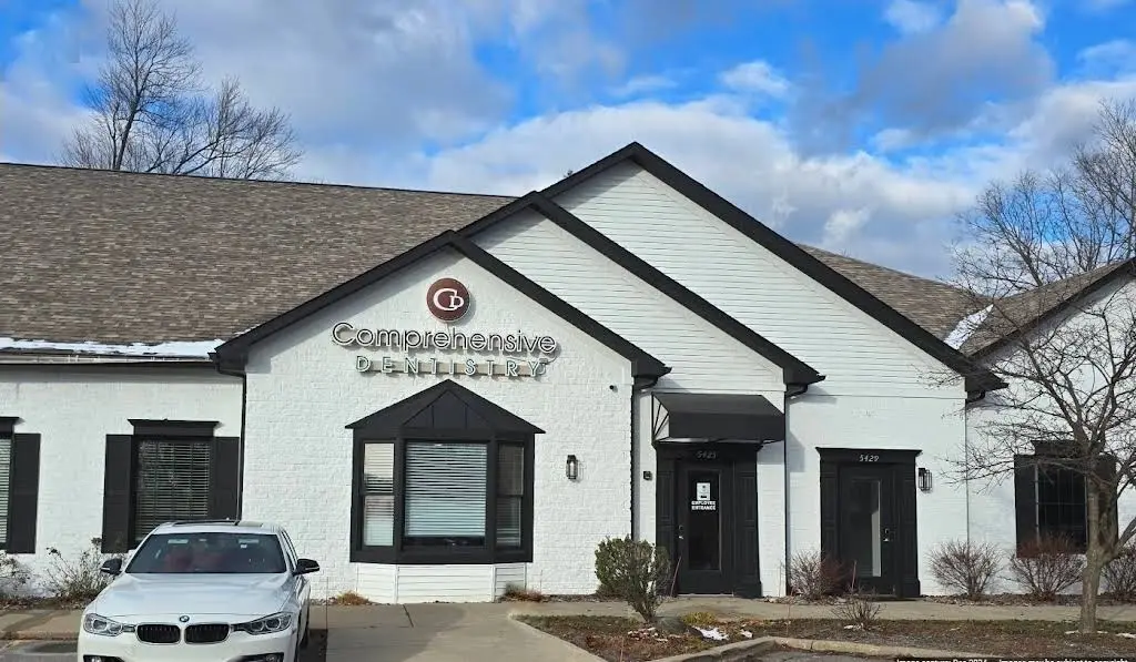 Comprehensive Dentistry - Professional dental clinic exterior with modern facilities