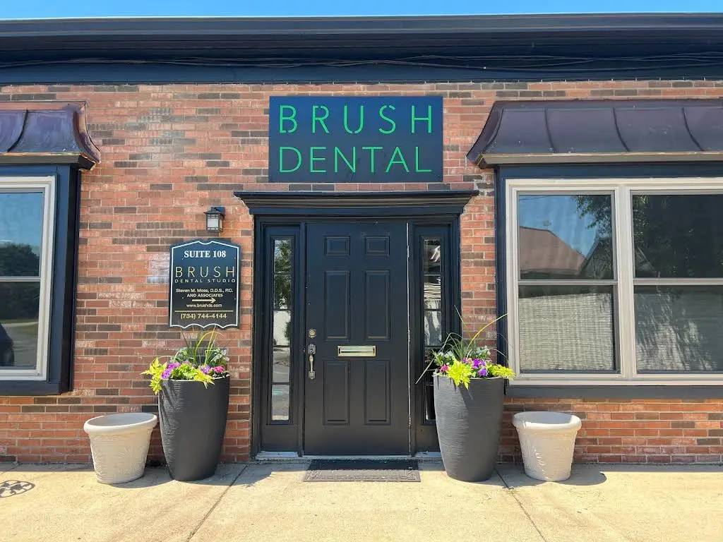 Brush Dental Studio - Professional dental clinic exterior with modern facilities