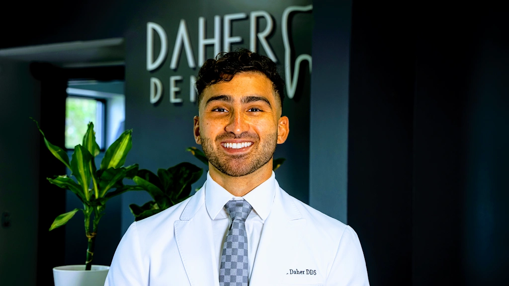 Daher Dental - Professional dental clinic exterior with modern facilities