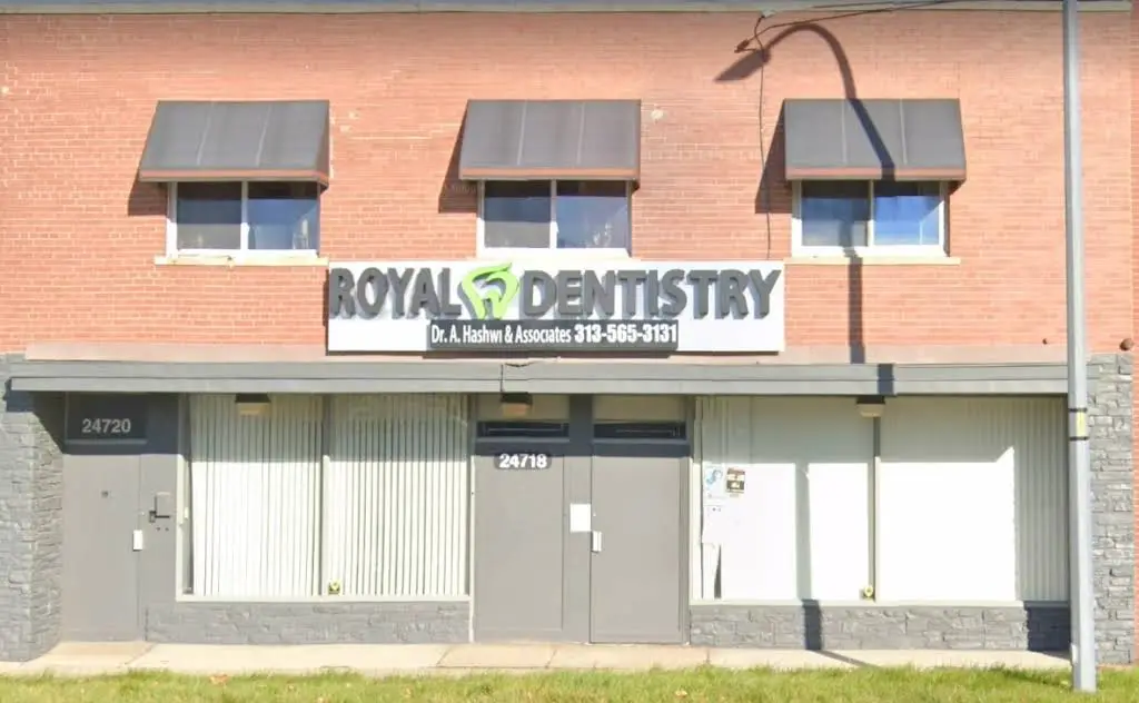 Royal Dentistry - Professional dental clinic exterior with modern facilities