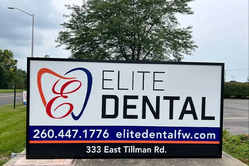 Elite Dental - Professional dental clinic exterior with modern facilities