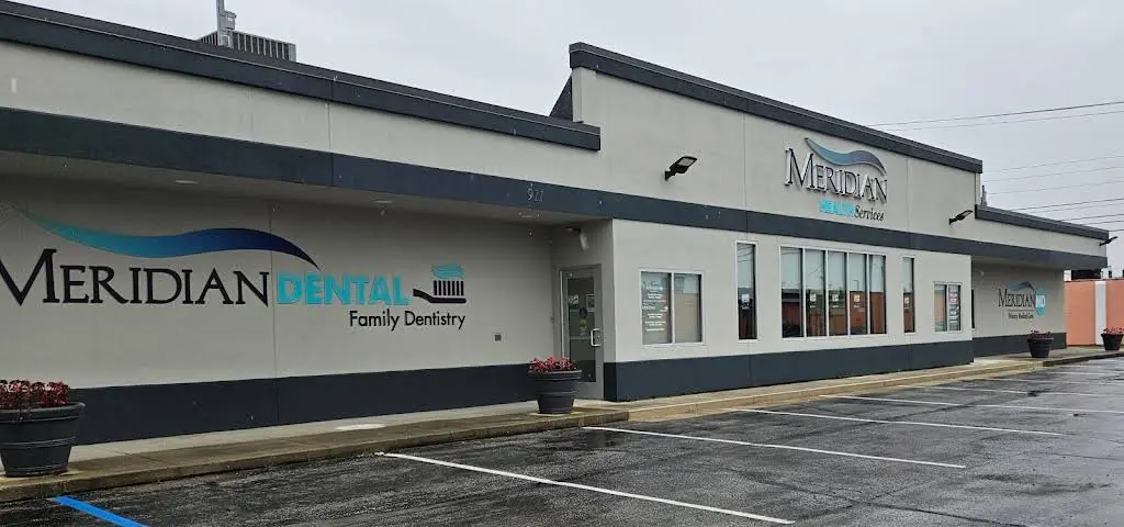 Meridian Dental - Family Dentistry - Professional dental clinic exterior with modern facilities