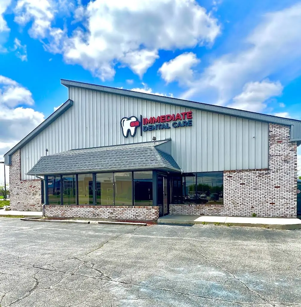 Immediate Dental Care - Professional dental clinic exterior with modern facilities
