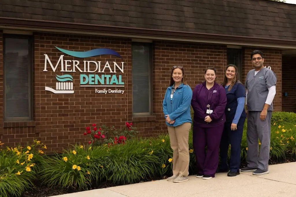 Meridian Dental - Family Dentistry - Professional dental clinic exterior with modern facilities