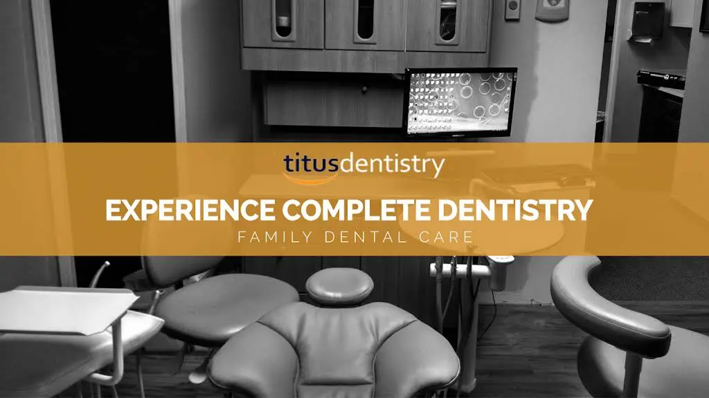 Titus Dentistry - Professional dental clinic exterior with modern facilities