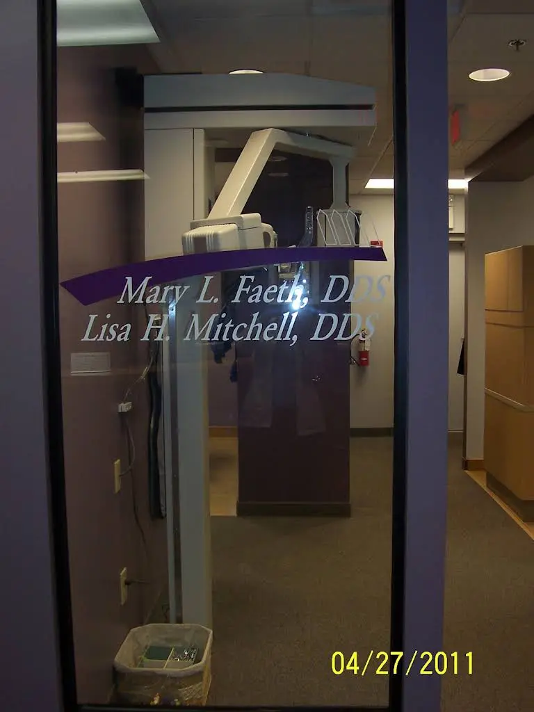 Dr. Mary Faeth DDS & Dr. Lisa Mitchell DDS - Professional dental clinic exterior with modern facilities
