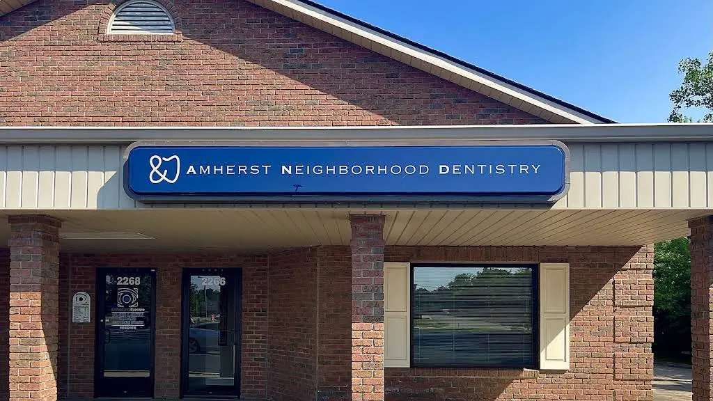 Amherst Neighborhood Dentistry - Professional dental clinic exterior with modern facilities
