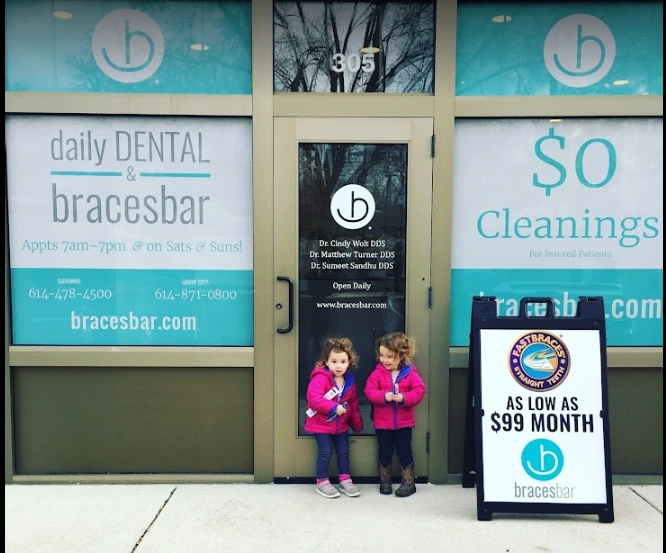Daily Dental & Bracesbar Gahanna - Professional dental clinic exterior with modern facilities