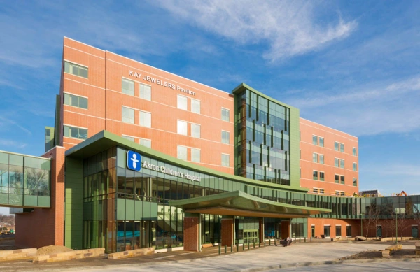 Akron Children's Celeste Myers Dental Clinic - Professional dental clinic exterior with modern facilities