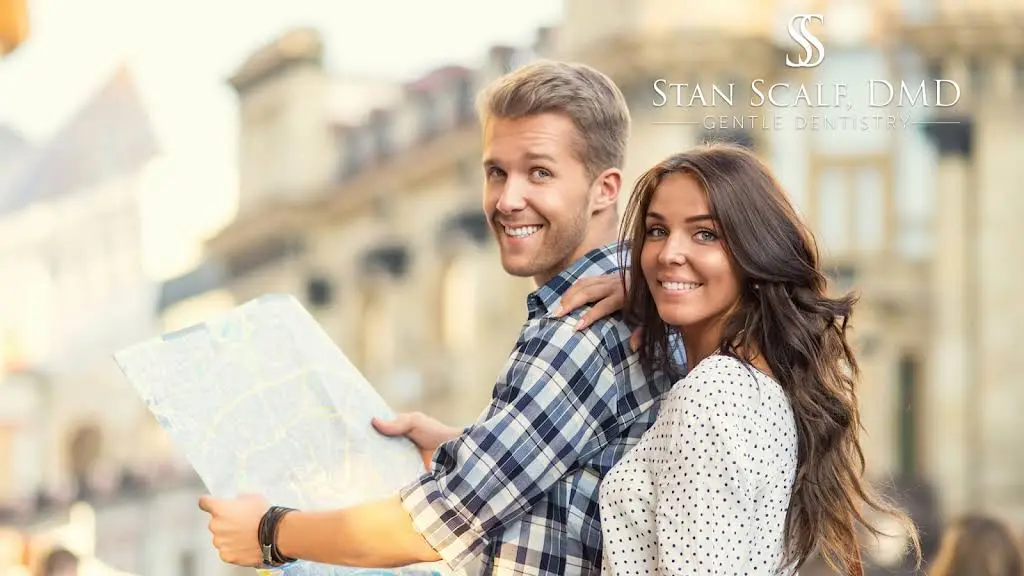 Stan Scalf DMD - Professional dental clinic exterior with modern facilities