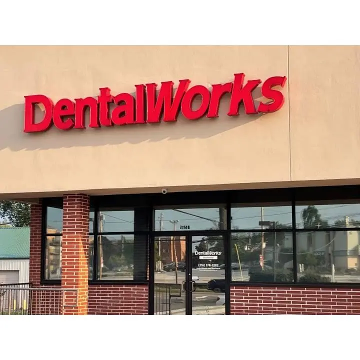 DentalWorks & Orthodontics Beachwood - Professional dental clinic exterior with modern facilities