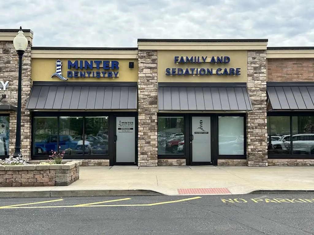 Minter Dentistry - Professional dental clinic exterior with modern facilities
