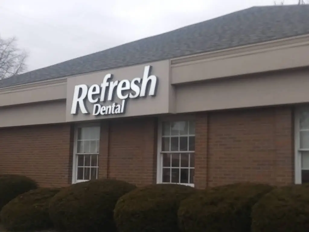 Refresh Dental - Professional dental clinic exterior with modern facilities