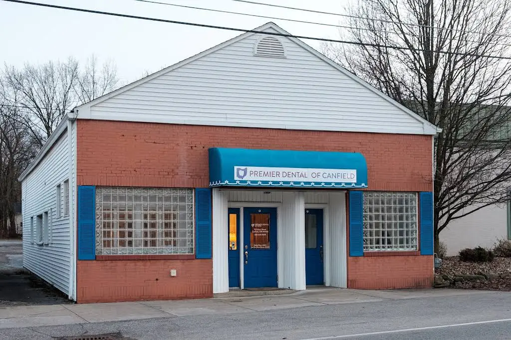 Premier Dental of Canfield - Professional dental clinic exterior with modern facilities