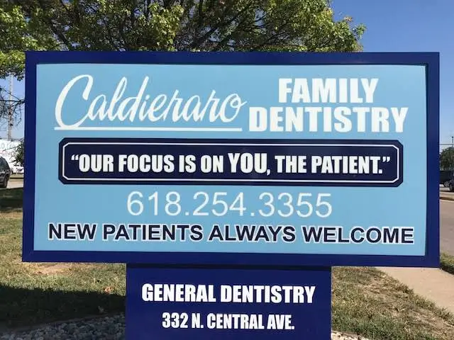 Caldieraro Family Dentistry - Professional dental clinic exterior with modern facilities