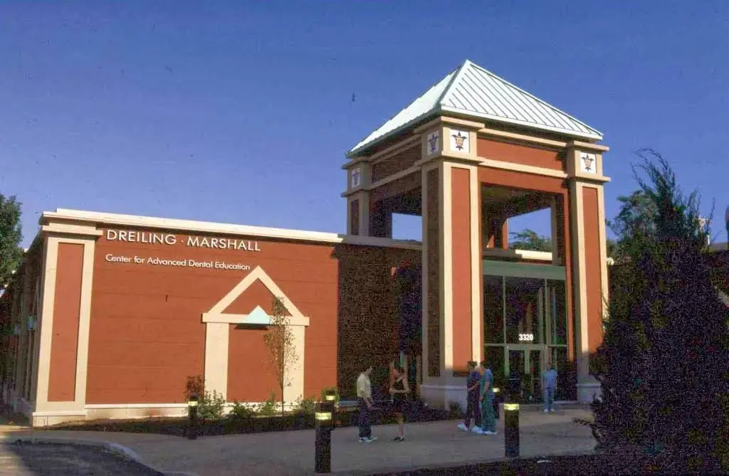 Saint Louis University - Center for Advanced Dental Education - Professional dental clinic exterior with modern facilities