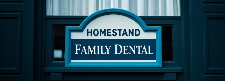Homestead Family Dental - Professional dental clinic exterior with modern facilities