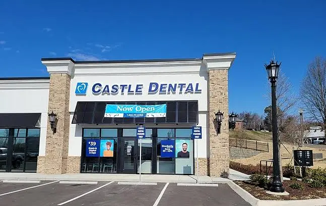 Castle Dental & Orthodontics - Knoxville, TN - Professional dental clinic exterior with modern facilities